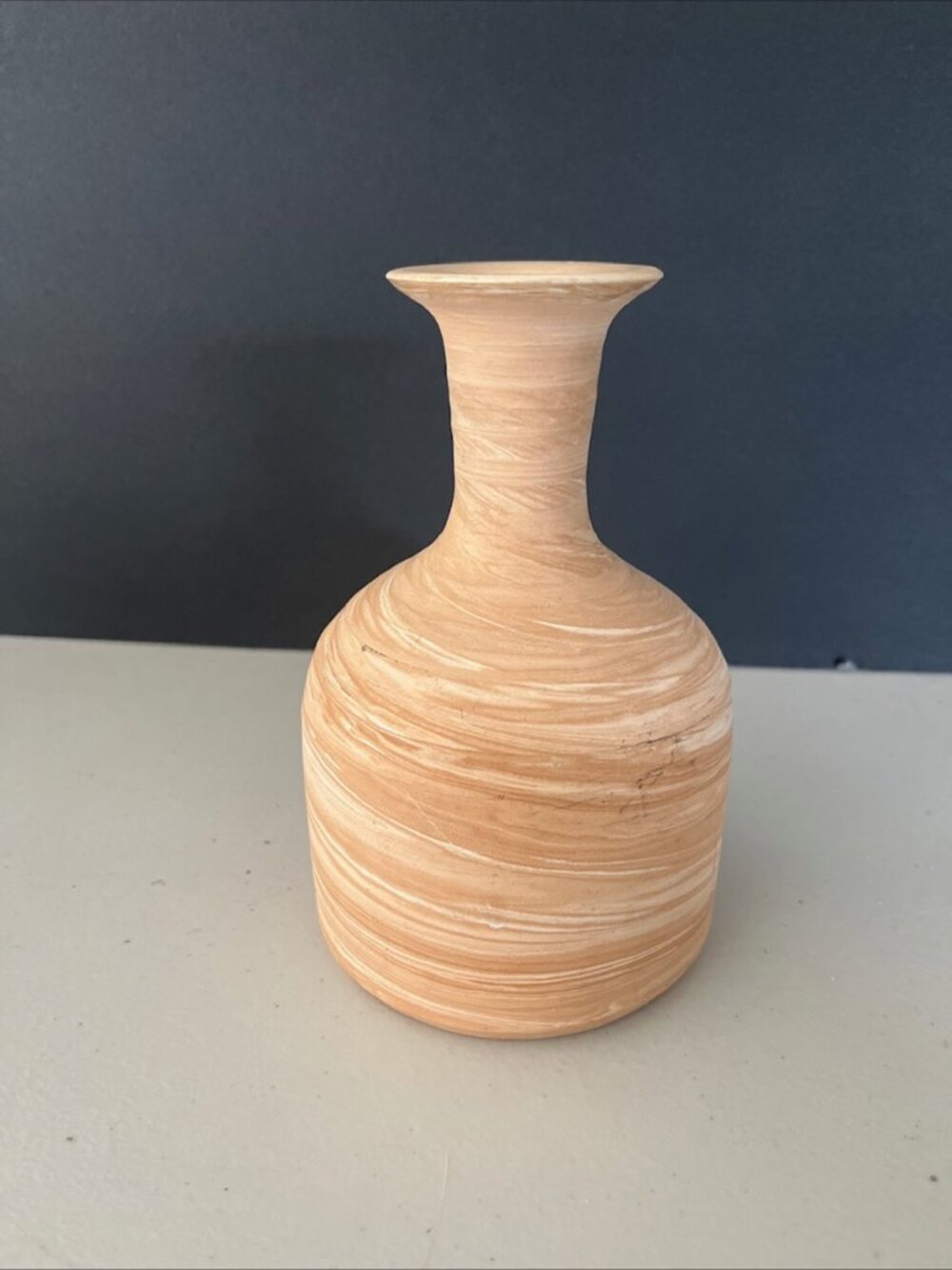 Orleans Terracotta Clay Bud Vase Hand Made in Italy